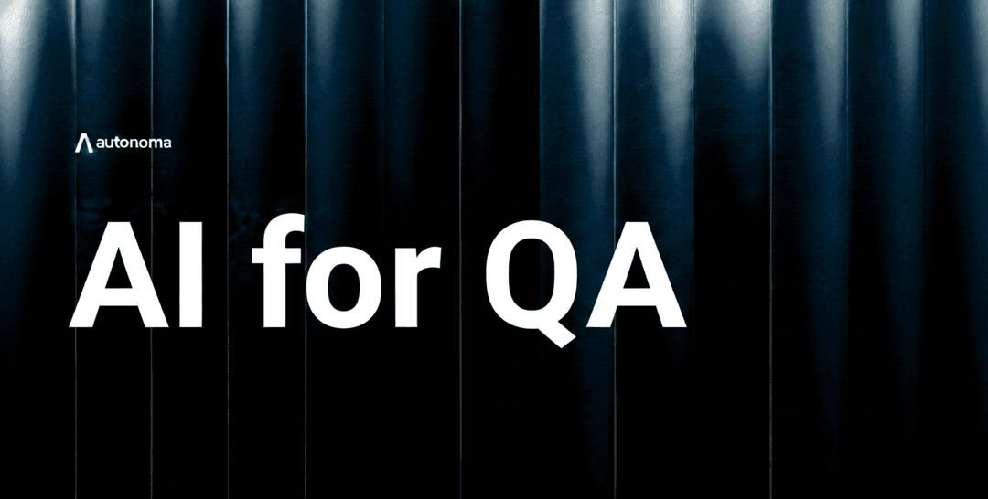 AI for QA guide showing autonomous testing workflow and intelligent test automation