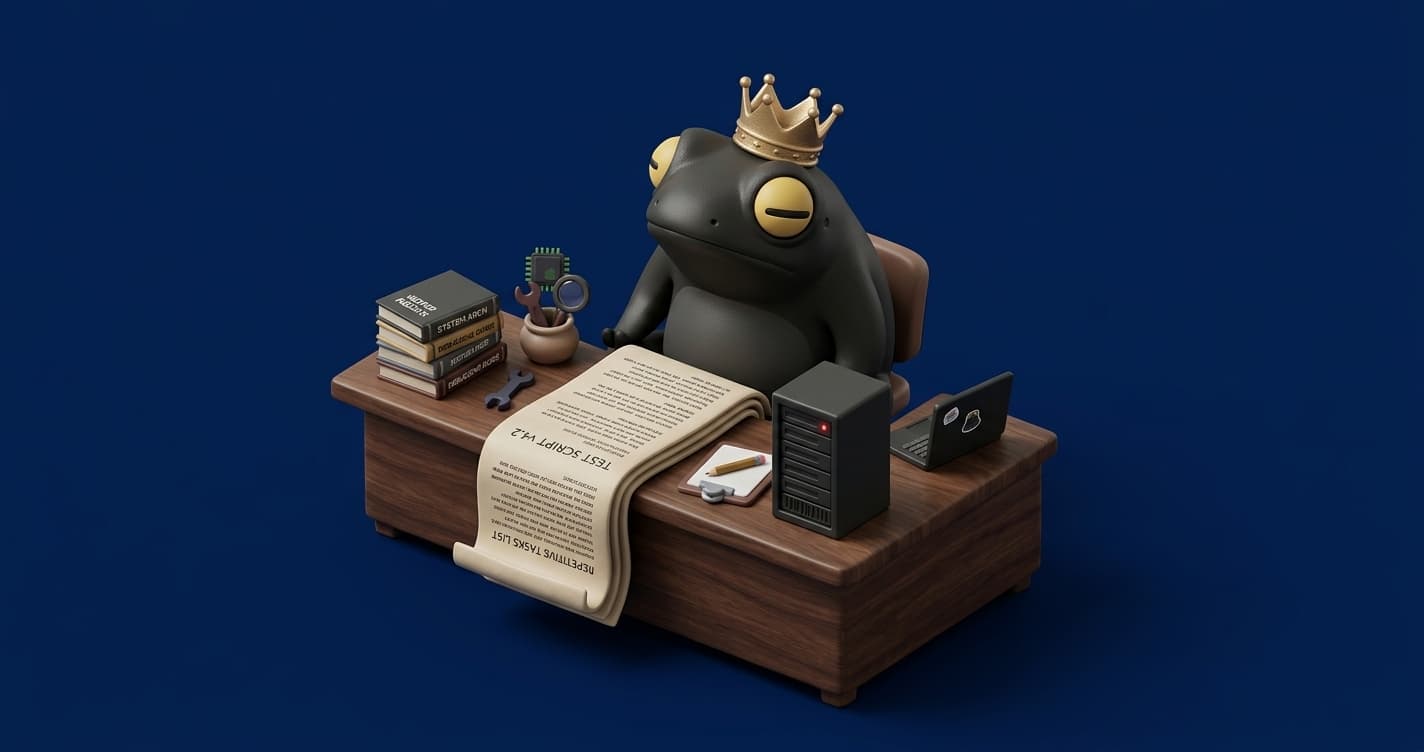 Engineer choosing between E2E testing and feature work, the shift left testing dilemma