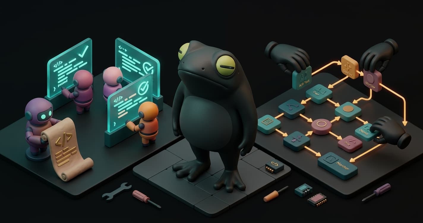 Open source AI testing platform as ACCELQ alternative - Autonoma AI with autonomous test generation versus codeless model-based testing