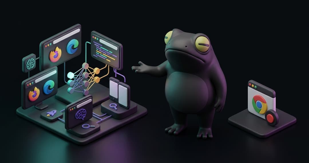 Open source alternative to BugBug comparison showing Autonoma's AI-native testing platform versus BugBug's Chrome-based test recorder