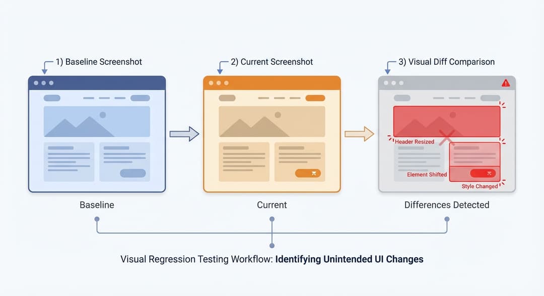 Percy alternatives comparison showing top visual regression testing tools