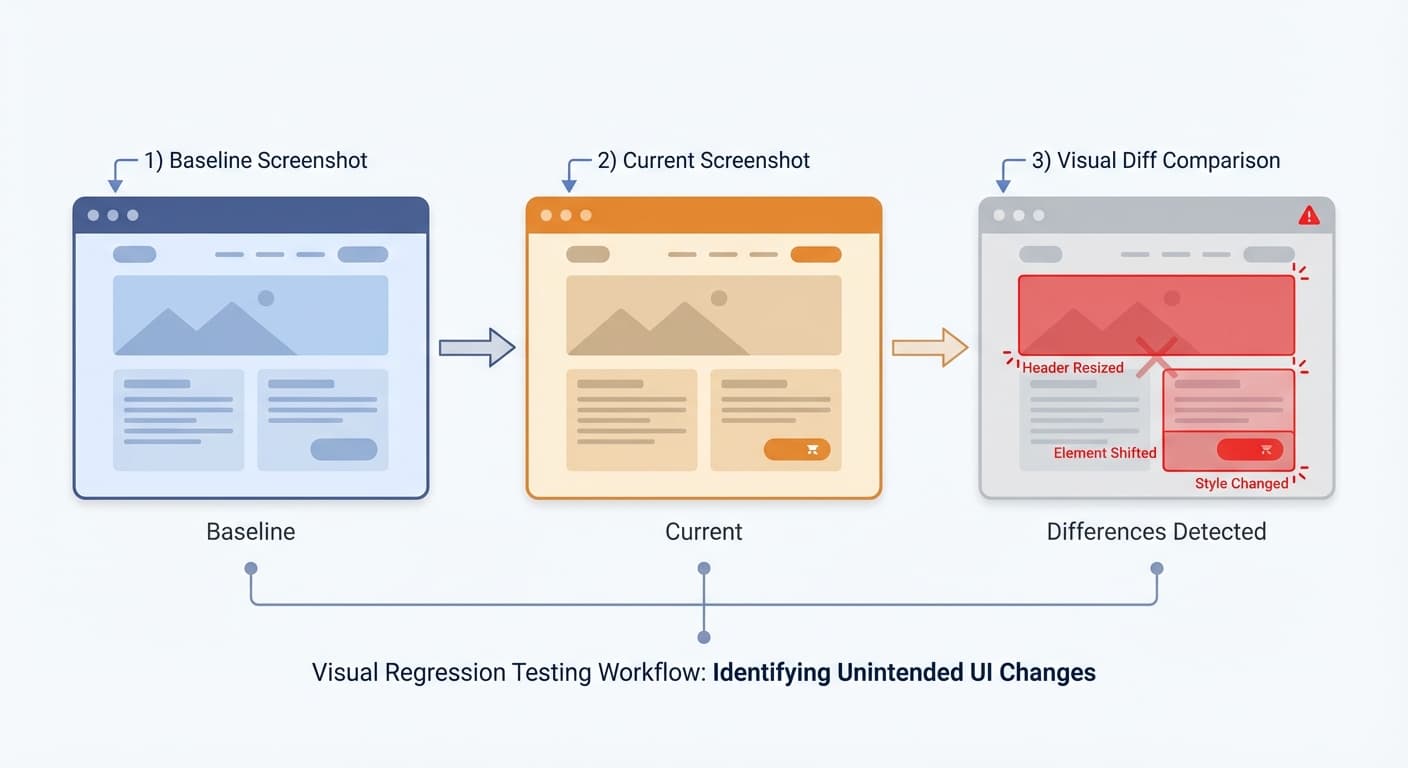 Percy alternatives comparison showing top visual regression testing tools and platforms