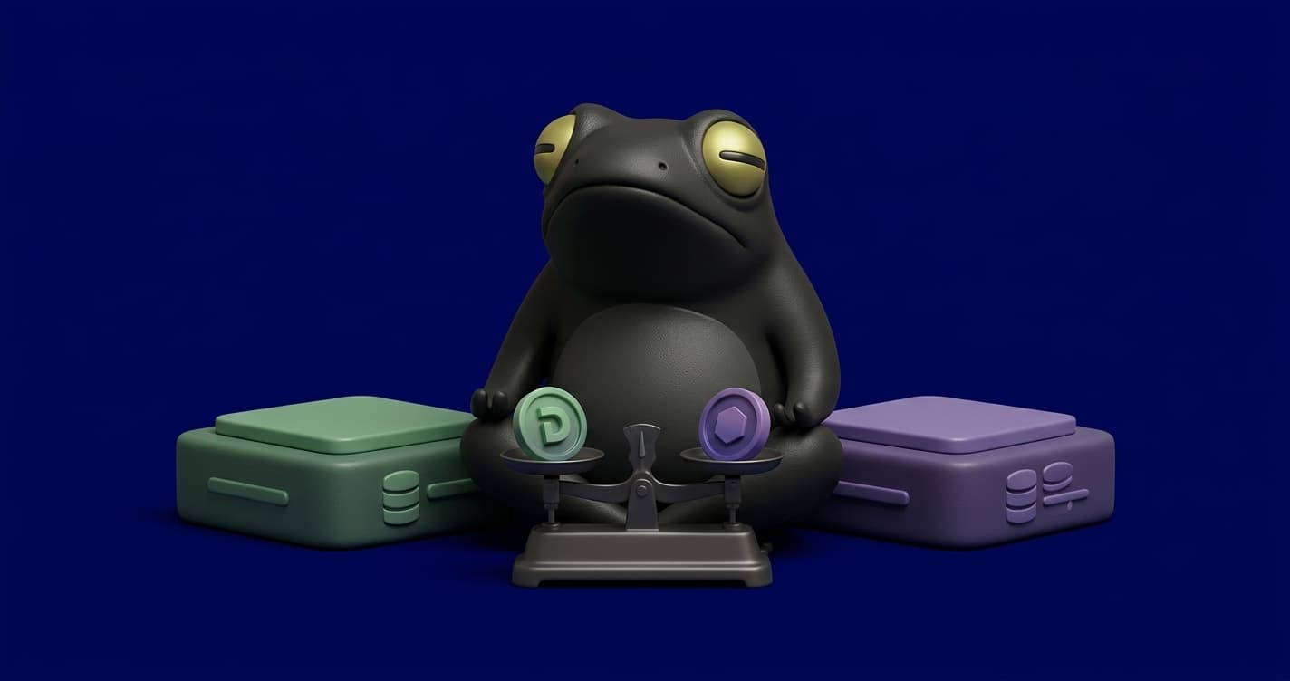 Supabase vs Neon comparison diagram showing BaaS bundled services on the left and composable serverless Postgres on the right