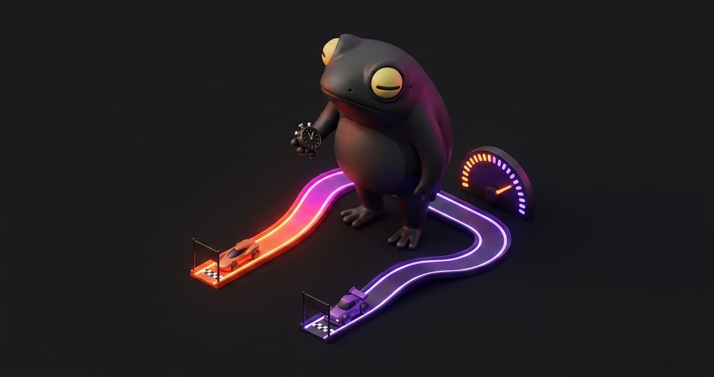 Jest vs Vitest benchmark comparison showing cold start, watch mode, and memory usage across a 500-test suite in 2026