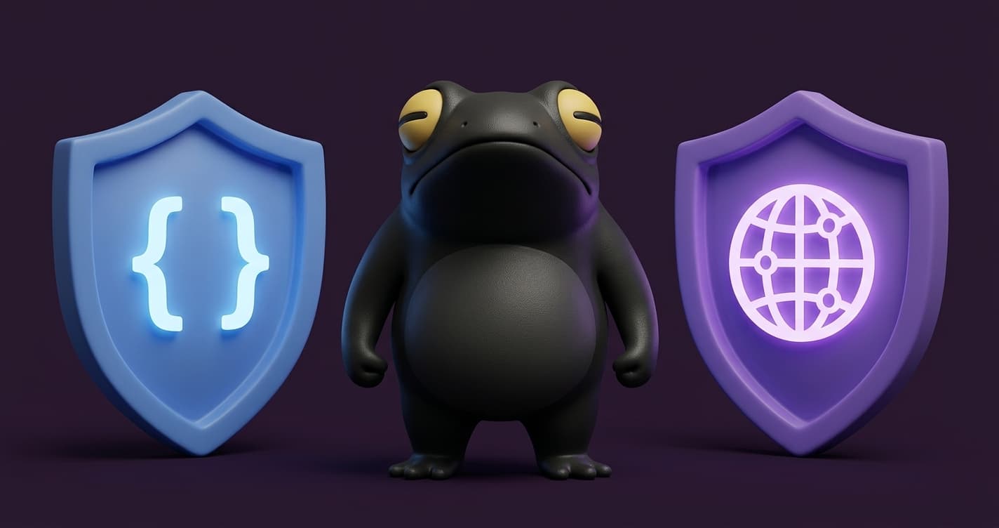 Three-layer security testing diagram showing SAST code scanning, DAST runtime testing, and E2E behavioral testing across a CI/CD pipeline