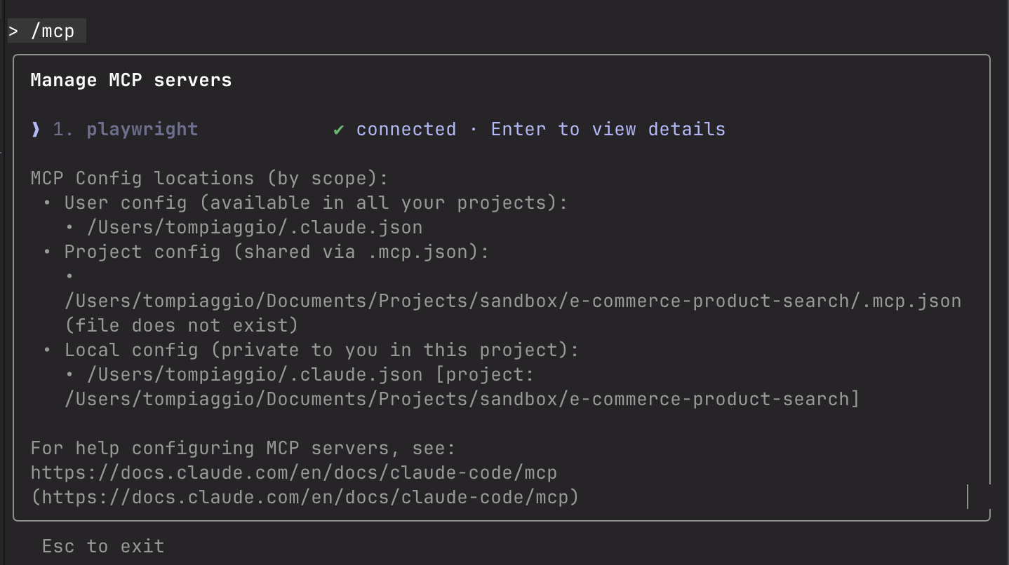MCP connected to Claude